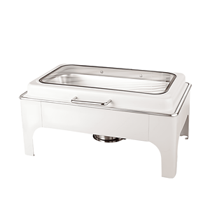 Scaldavivande Rettangolare in Acciaio Inox da 9L per Buffet, Set Chafing Dish Commerciale per <span class=keywords><strong>Catering</strong></span> - Product Image 5