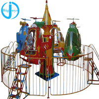 Fabricant professionnel de tour de parc d'attractions, tour d'hélicoptère de mini parc d'attractions
