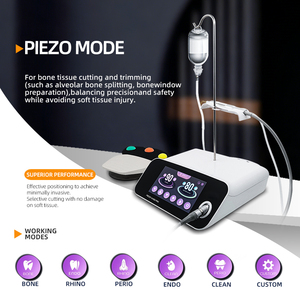 Dispositivo per Chirurgia Ossea Piezoelettrica Dentale con Schermo Touch e Manipolo LED, Attrezzatura per Osteotomia a Ultrasuoni, Produzione Diretta - Product Image 3