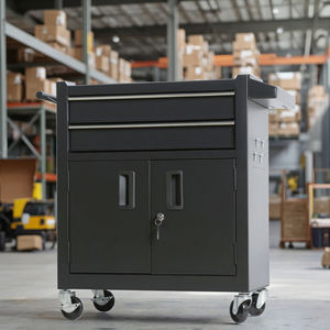 Dm1103 स्टेनलेस स्टील स्टोरेज वर्कस्टेशन ट्रॉली पाउडर लेपित गैरेज वर्कस्टेशन उपकरण संगठन के लिए - Product Image 6