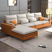 Canapé d'angle moderne de luxe en tissu technique pour appartement, entrepôt et salle de sport – Vente en gros à prix abordable
