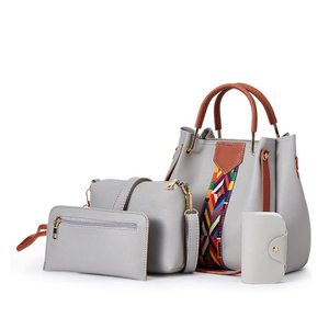 Precio barato de 4 piezas de bolsa-en-Bolsa de gran capacidad de lujo de las <span class=keywords><strong>mujeres</strong></span> de cuero de la PU de hombro bolsos de mano - Product Image 6