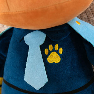 Xerife Durbin <span class=keywords><strong>Labrador</strong></span> Cute Cartoon Adventure Detective <span class=keywords><strong>Police</strong></span> Dog Plush Toy Série de presente das crianças de brinquedos de pelúcia - Product Image 2