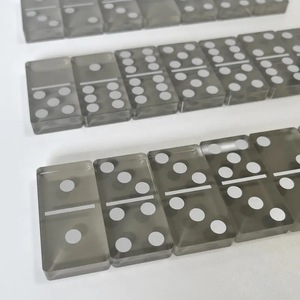 Juego de Dominó Acrílico, Fichas de Pai Gow, Productos Acrílicos Personalizados, Juguetes Educativos - Product Image 2