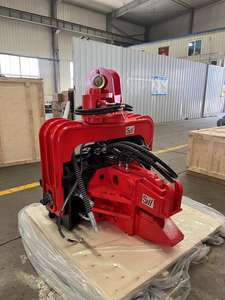 Martello Vibrante Idraulico SANYU 18-65T Montato su Escavatore, Battipalo Vibrante a Motore - Product Image 6