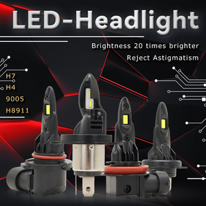 Bombilla LED H11 M3 de Alta Potencia para Motocicletas, Sistema de Iluminación Automotriz, Faro Delantero H4 H7 IP68 20W 2000 Lm 6000K A52, Faro LED para Auto - Product Image 2