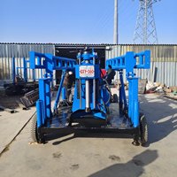 Pompe de forage de puits d'eau à moteur diesel pour exploration géologique verticale de 360 m de profondeur, vente directe d'usine QIYUN