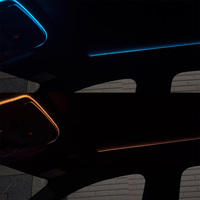 Lumière de lecture 11 couleurs + lumière d'ambiance pour toit ouvrant pour BMW Série 3 4 5 7 G20 G30 X3 X5 X7 Synchronisation Originale
