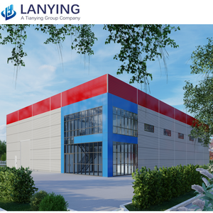 Snelle bouw metalen gebouwen geprefabriceerde stalen constructie voor stalen werkplaatsen en magazijnen - Product Image 5