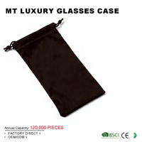 Pochette pour lunettes de soleil et lunettes de vue en microfibre ultra-douce, sac d'emballage pour lunettes, logo personnalisé