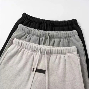 Pantalones Cortos de Algodón para Hombre High Street, Oversize, de Algodón Pesado, Estilo Deportivo, con Cordón Largo, Streetwear, Fear of Style, Foggy Shorts - Product Image 4