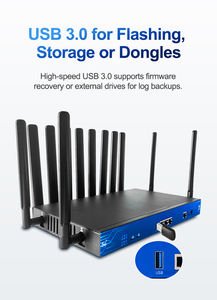 Performance Beast 5g Modem con Slot Sim OpenWrt 21 3000Mbps WiFi 6 AX Router Dual Band 5G 4G LTE USB2.0 Router Wifi Wireless - Product Image 6