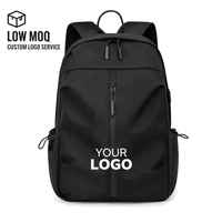Sac à dos d'ordinateur portable personnalisé avec logo pour hommes, faible MOQ, grande capacité, léger, sac de voyage pour étudiants et travailleurs