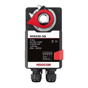 Actionneurs d'amortisseurs HOOCON HVA24S-5Q 5Nm à commande rapide 20s 24V certifiés CE avec garantie de 2 ans - Product Image 3