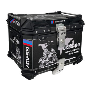Chasing fabrika evrensel alüminyum motosiklet çantası kutu tutuşunu 45L bagaj kuyruk kutuları motosikletler - Product Image 1