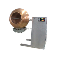 Machine de cuivre de saveur de casse-croûte/machine de casserole d'enrobage de sucre de sucrerie de jet