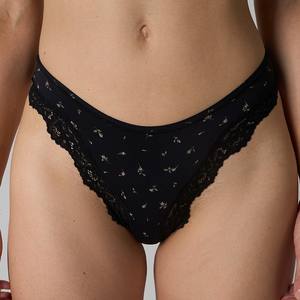 女性用コットンレースセクシー下着売れ筋パンティー女性用下着カスタムローウエストガールセクシーシームレスブリーフパンティー - Product Image 2