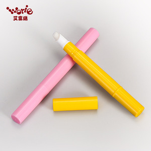 Worie Lip Gloss Pen Tube Plastic Transparent 2ml Cosmetic Packaging Convenient <b>Makeup</b> <b>Tools</b> - Product Image 1