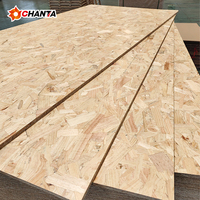Panneaux OSB Chanta 4x8, panneaux de contreplaqué OSB, panneaux OSB 18 mm pour la construction