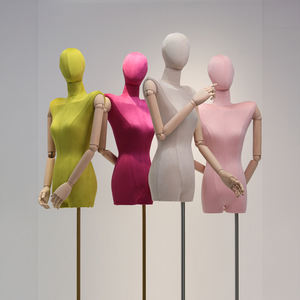 <span class=keywords><strong>Mannequin</strong></span> de haute <span class=keywords><strong>couture</strong></span> pour femme adulte, buste en <span class=keywords><strong>plastique</strong></span> à épaules hautes, pose debout, prix direct usine, avec tête - Product Image 1