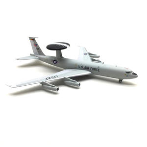 Modèle d'avion en alliage Boeing <span class=keywords><strong>E</strong></span>-<span class=keywords><strong>3</strong></span> <span class=keywords><strong>Sentry</strong></span> AWACS américain 1/200, avion de prévention des accidents aériens, collection d'objets de décoration - Product Image 6