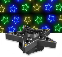 Projecteur à tête mobile RGBW 300W, DMX et son actifs, effet Bee Eye Wash pour discothèque, mariage, certifié CE RoHS