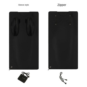 Modern Portable Household Far-<strong>Infrared</strong> <strong>Sauna</strong> Blanket Upper Lower Separate Temperature Control Electric Steam Sweat Blanket - Product Image 5