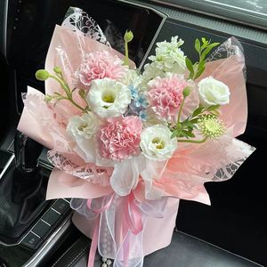 Colorful Flower <b>Pattern</b> Packing Supplies Floral Trim Gift Bouquet Wrapping <b>Paper</b> Korean Style Waterproof Wrapping <b>Paper</b> - Product Image 4