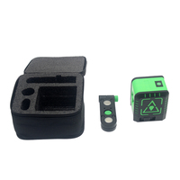 Niveau laser vert professionnel de qualité industrielle à 5 points 520 nm avec récepteur pour applications 3D en extérieur