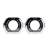 Xenplus 5D Angel Eye Devil Eye Lentille Coloré Ceinture Direction Chapiteau LED Feux Diurnes Acrylique Système D'éclairage De Voiture