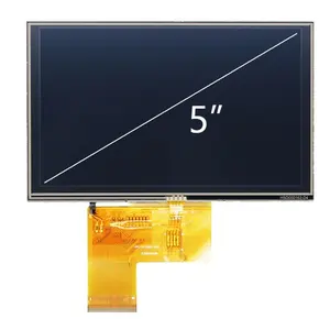 5 אינץ נוף ips LCD 800*480 תצוגת מודול תמיכה RGB ממשק עם מגע resistive פנל