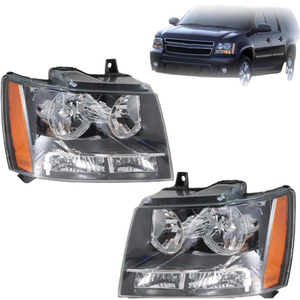 Kit de Faros Delanteros para Chevrolet Tahoe OE AURON 2007-2014 - Nuevo Blanco 6000K 6000 Lúmenes 12V 36W Faros LED de Alta Calidad OE - Product Image 4