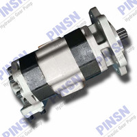 Pompe à engrenages hydraulique PINSN pour engins de construction 705-95-03011 pour camion benne HD325-7 HD405-7 SDR63+63 Garantie 1 an