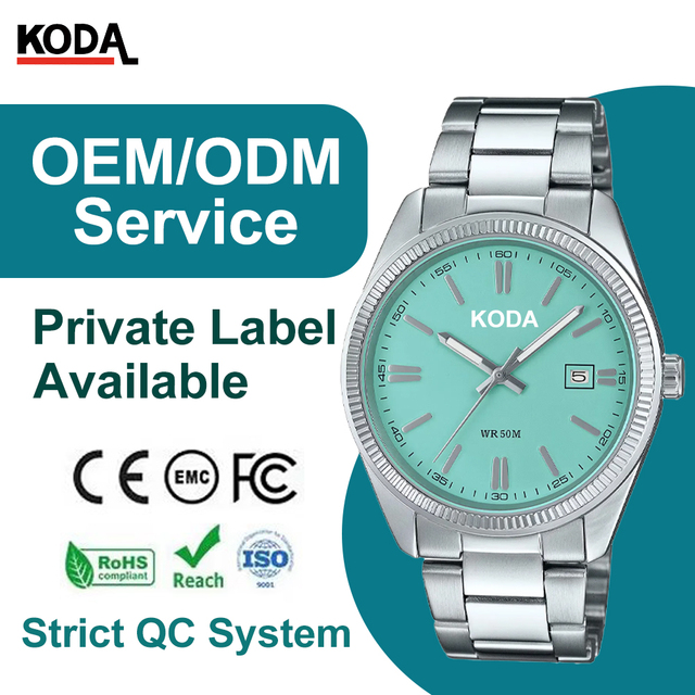 Custom OEM/ODM Logo Brass Case 5ATM Waterproof Limited Edition Luxury Fashion Quartz Stainless Steel Watches