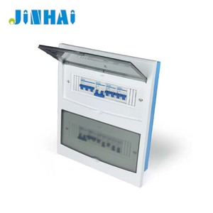 Boîte de distribution d'alimentation JINHAI 24 voies en métal et plastique, personnalisable, à deux étages, avec disjoncteurs givrés - Product Image 1