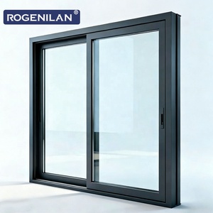 Finestre Scorrevoli in Alluminio con Vetro Temperato Antiuragano ROGENILAN, Vendita Diretta dalla Fabbrica per Abitazioni - Product Image 1
