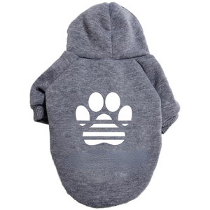 Fleece Hoodie Jacket Medium and Large Dog <b>Coat</b> Clothes Print Valentine's Day Fashion Sports Pet Dog Winter 5 Colors 1pcs Stocked - Product Image 4
