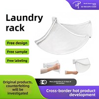 Filet et sac anti-chute en tissu maillé pour lave-linge à chargement frontal, design anti-chute, gain de place, durable et réutilisable