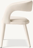 Fauteuil américain léger de luxe Fauteuil de salle à manger simple en bois massif Coffee Shop Hotel Restaurant Furniture
