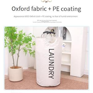 Borsa <span class=keywords><strong>per</strong></span> la lavanderia in tessuto personalizzato Oxford in tessuto sporco cestino <span class=keywords><strong>per</strong></span> <span class=keywords><strong>biancheria</strong></span> pieghevole - Product Image 5