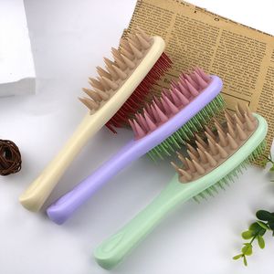 แปรงหวีผมแชมพูสองด้านแปรงนวดดูแลหนังศีรษะแปรงหวี<span class=keywords><strong>ผม</strong></span>ปรับแต่งโลโก้ได้ตามต้องการ - Product Image 4