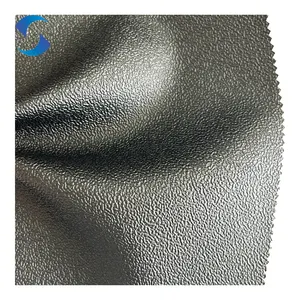 PVC leather fabric stretch in china sustainable Wholesale artificial leather synthetic fabric for making bags
