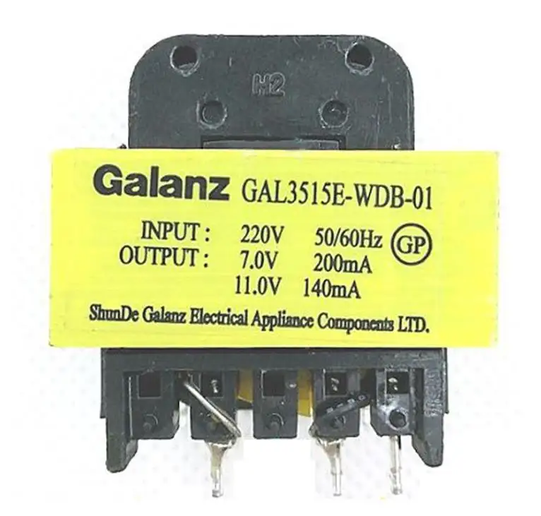 GAL3515E-WDB-01 220V, трансформатор для микроволновой печи, трансформатор для компьютерной платы 11V 7V
