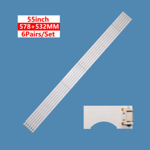 Backlight Tv Led Strip JL.D550C1235-001BS-<span class=keywords><strong>M</strong></span> Voor 55uj 634V-Zd Tv Backlight Strips Lampjes - Product Image 1