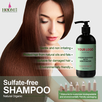 Marque privée Shampooing à l'huile d'argan avec poudre Sidr Nettoyage doux des cheveux et du cuir chevelu Hydratant Anti-chute de cheveux Favorise la croissance