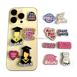 ملصقات معدنية بتصميم عربي من المصنع، ملصق هاتف معدني للمملكة العربية السعودية والإمارات والكويت وقطر والبحرين وعمان والعراق، مخزون كبير - Product Image 3