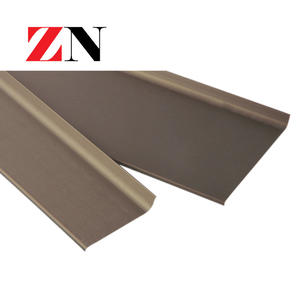 Moderna Villa ZN <span class=keywords><strong>autoadhesivo</strong></span> 60mm aluminio curvado Metal rodapié perfil suelo Protector zócalo cocina pared Base Coved - Product Image 1