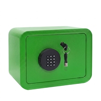Coffre-fort électronique miniature en métal, ignifuge, avec serrure à code, pour stations-service et hôtels