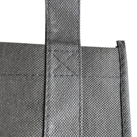 Sac fourre-tout non tissé avec logo personnalisé sac en tissu non tissé écologique et réutilisable pour les vêtements, cadeau, chaussure, emballage, sacs à provisions