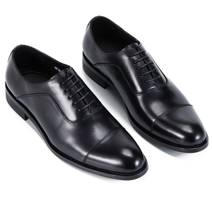 Chaussures habillées formelles pour hommes de style italien en cuir véritable, classiques, pour affaires, grandes tailles EUR 38-46, pour mariage et occasions spéciales - Product Image 6